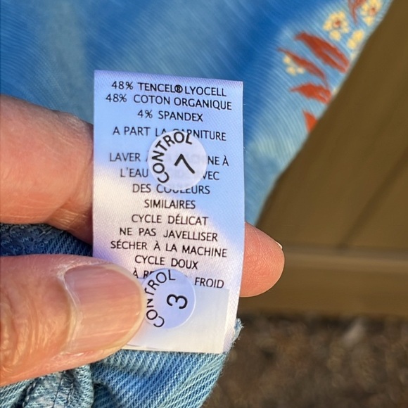 Toad&Co Cue Wrap Dress  Women's Medium Glacier Spray Print New - Picture 13 of 13